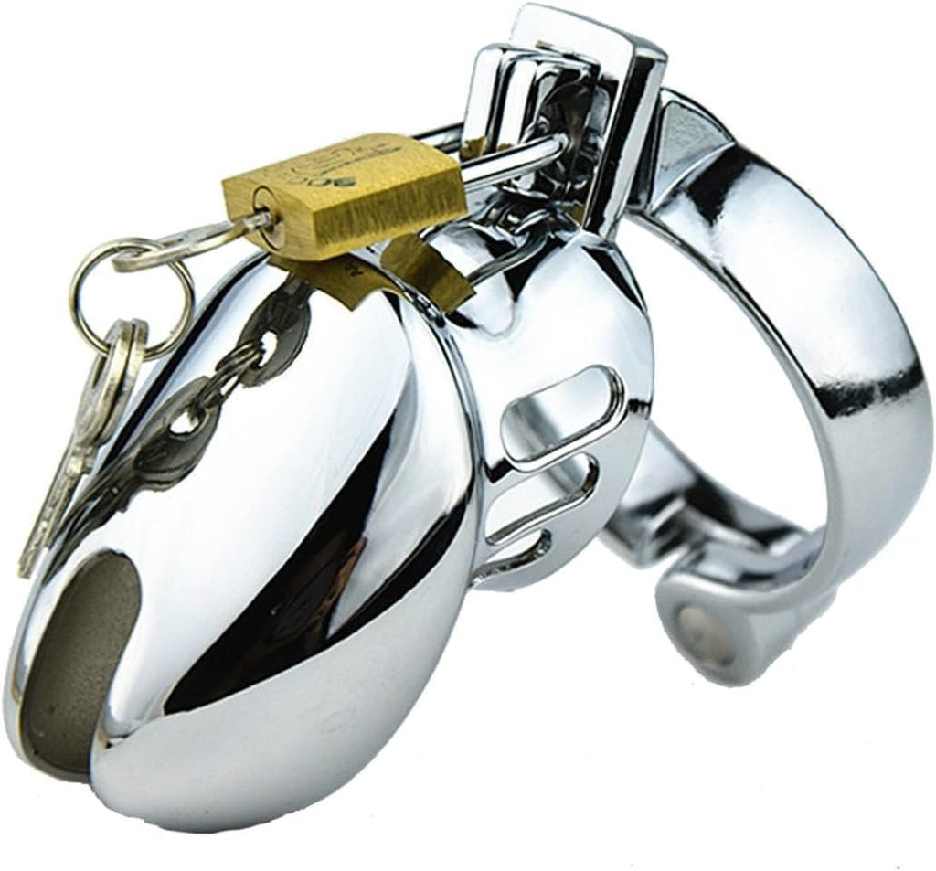 Urethral Tube Small Chastity Device Stainless Fantasy for Men 002 — penis ring
