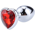 Heart Base Stainless Steel Anal Plug — anal plug