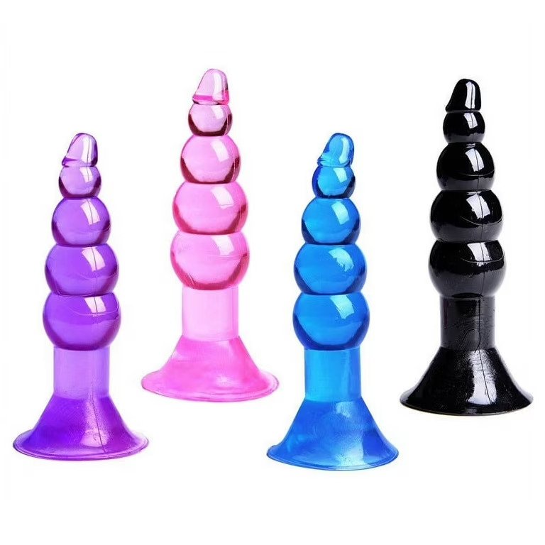 Silicone Anal Plug for Male & Female Adult Sexual Products Combo — anal plug
