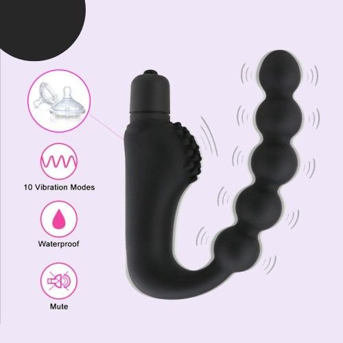 Anal Beads Vibrator G-point vibrating Sex Toys Couple — anal beads