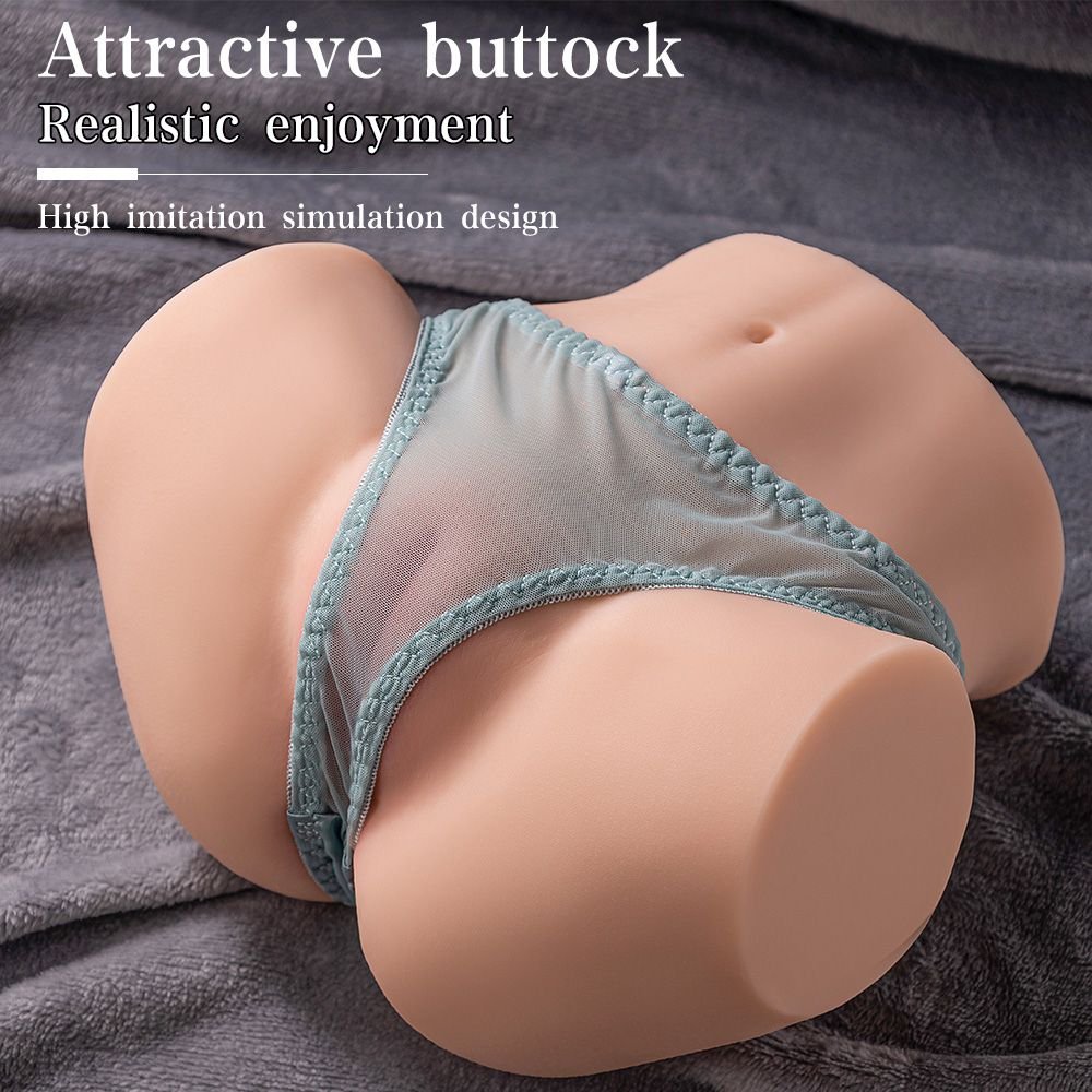 2 in 1 Realistic Pussy Sexy And Elegant Vagina Anus Multiple Pleasure — male masturbator