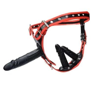 Triple Dildo Strap-On — strap on dildo