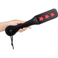 3 Stars SM Spanking Paddle -Black — bdsm toy