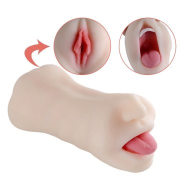 3D Realistic Pocket Pussy Mouth Blow Job Stroker Sex Toys for Men — artificial vagina
