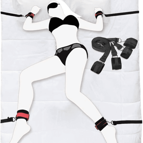Bed Bondage Restraints Set for Couples — bdsm kit
