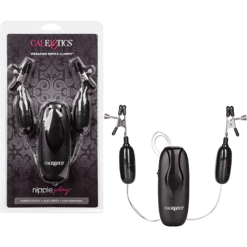 Nipple Clamps Vibrator for Couples — bdsm toy