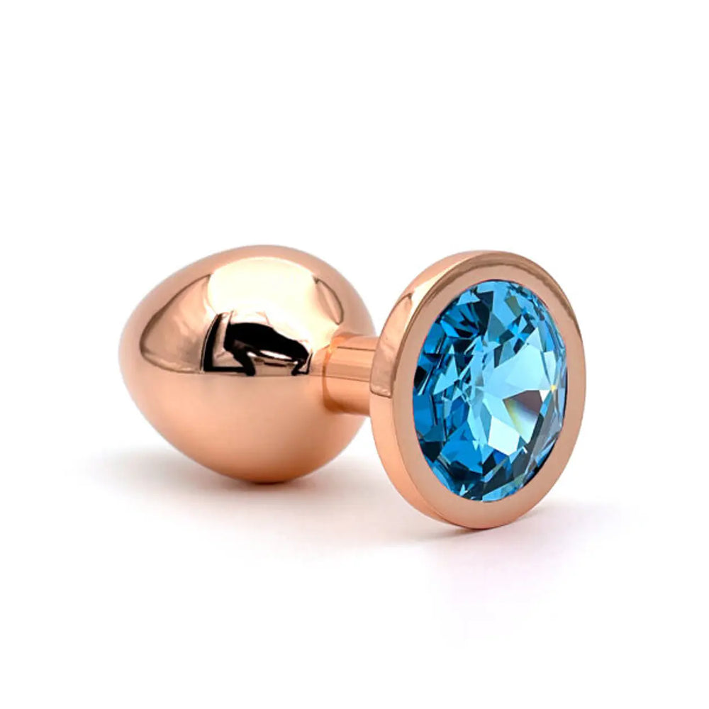 Rose gold medical stainless steel butt plug