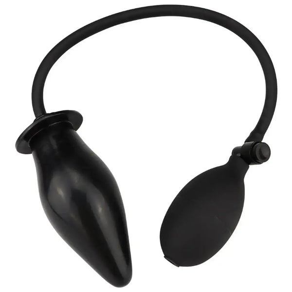 Inflatable Anal Plug — Silicone, Hand Pump, Waterproof — Anal Plugs, Body-safe silicone, soft and elastic