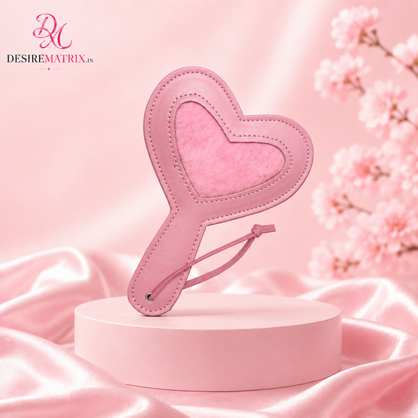 Heart Shaped Pink Spanking Whip Paddle BDSM Toys — BDSM Toys