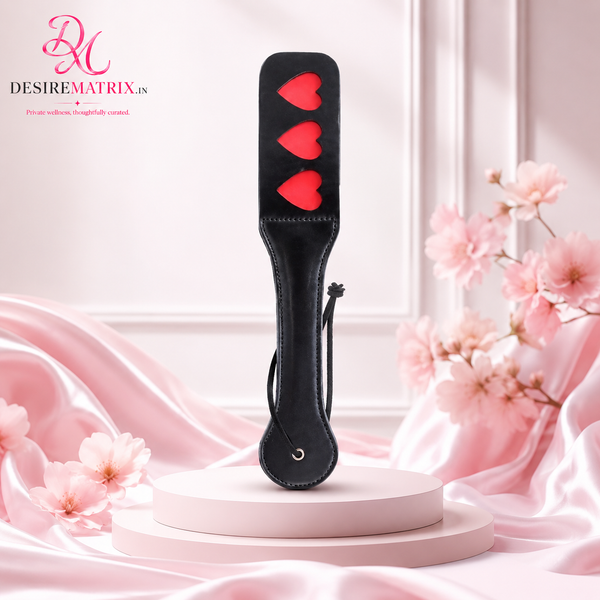 Hearts Spanking Paddle for Couple — BDSM Toys