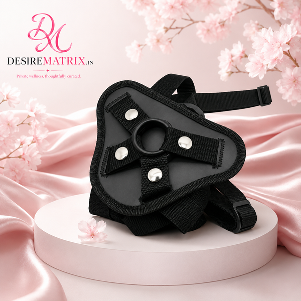 High Quality Unisex Strap on Hollow Harness Adjustable Black Belt — Strap On Dildos