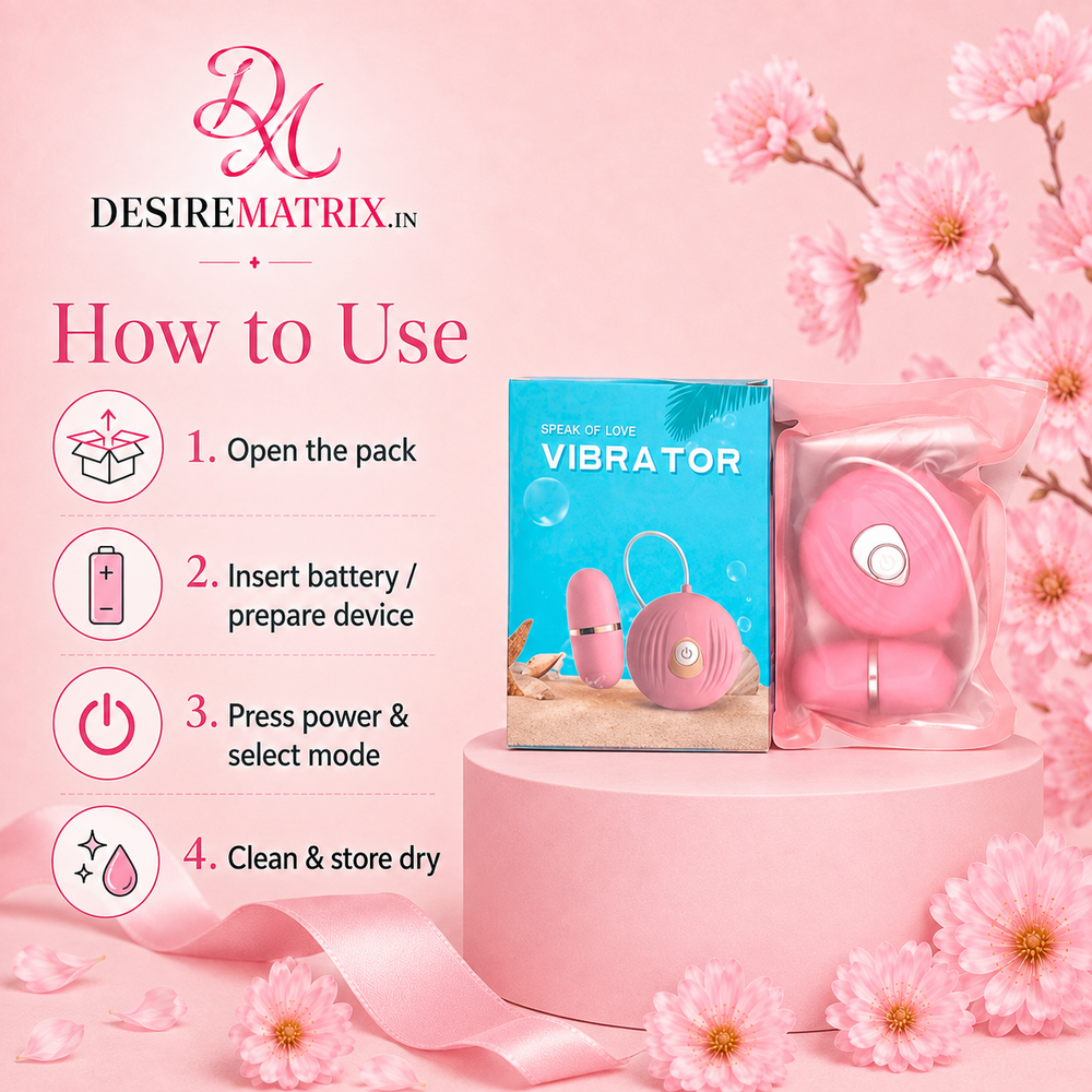 Size comparison view of the compact Lilo egg vibrator