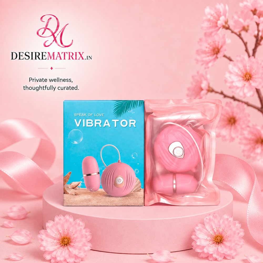 Pink Lilo egg vibrator, 55 by 25 mm and 45 g