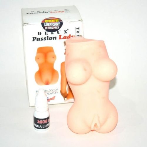 DELUX Passion Lady Small Half Body Pocket Pussy for Men PPV-001 — artificial vagina