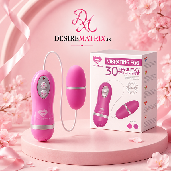 Remote Control Egg Vibrator — Wireless, Multi-Speed, Pink — Egg Vibrators