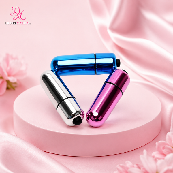 Discreet Bullet Vibrator — 13 g, 55 mm, External Use Only — Anal Vibrators, ABS, non-porous