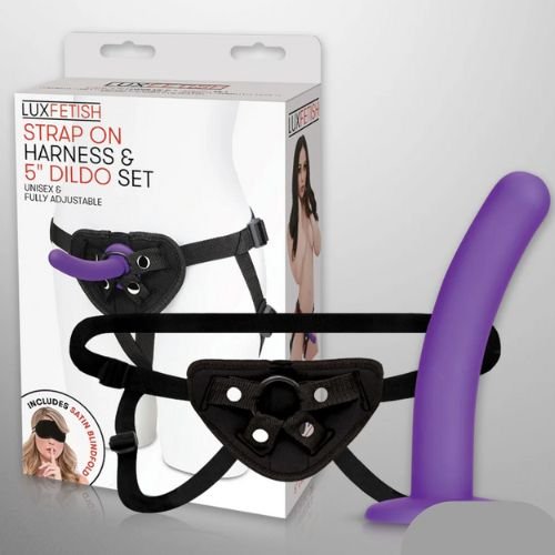 Lux Fetish Strap on Harness — strap on dildo