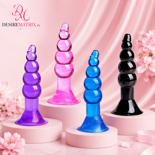 Silicone Anal Plug for Male & Female Adult Sexual Products Combo — Anal Plugs, Body-safe silicone, non-porous