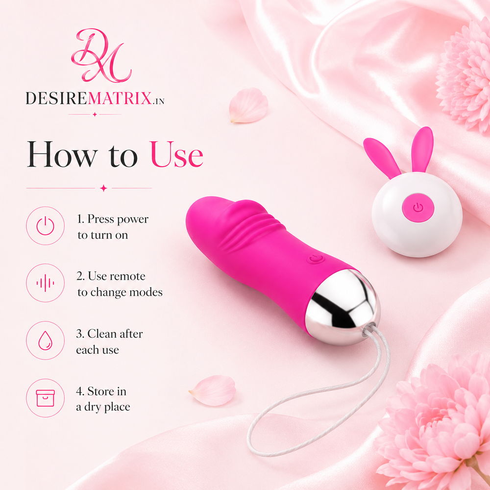 Silicone and ABS body of the sprouting rabbit anal stimulator