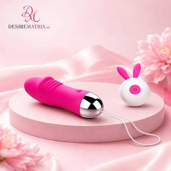 Sprouting Rabbit Dildo Wireless Egg Anal Stimulator — Anal Plugs