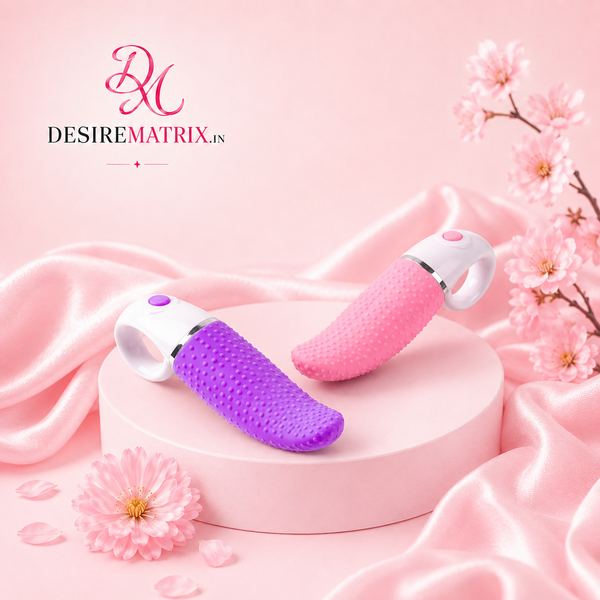 Tongue Shape Dotted G-Spot Vibrator — Egg Vibrators, TPR, soft and flexible