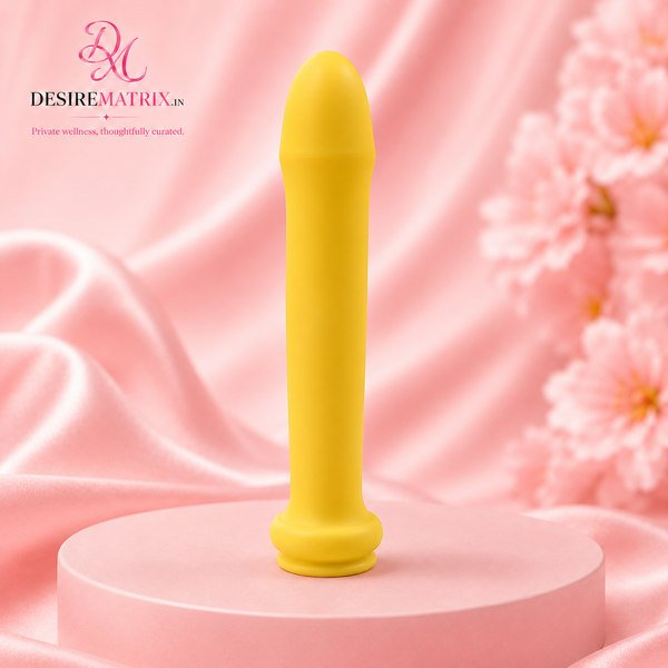 Yellow Strap-On Dildo for Men & Women — Strap On Dildos