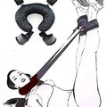 BDSM Bondage Open Leg Ankle Neck Cuff Strap Restraints Sex Toys For Woman — bdsm toy