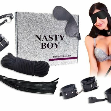 BDSM Sex Toys 7 Pieces Kit-Black — bdsm kit
