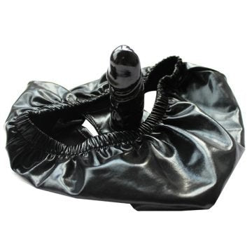 Black Panty With Internal Dildo Underwear — bdsm toy