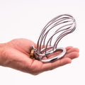 Stainless Steel Chastity Device — penis ring