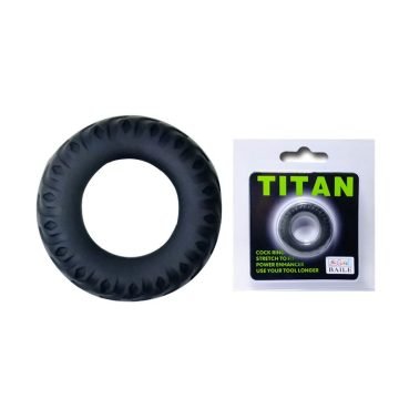 Delay and Erection Silicone Titan Powerful Cock Ring — penis ring