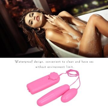 Double Egg Vibrator Clitoral Vagina Stimulator - Pink — egg vibrator