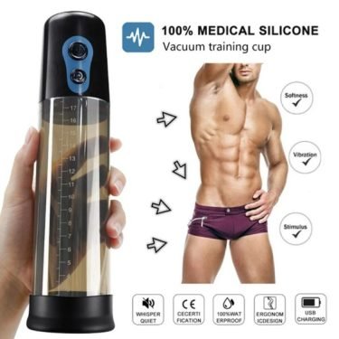 Penis Extender Pump for Men – Easy Electric Vacuum ₹2,890 — penis enlargement pump
