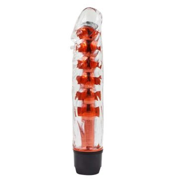 Jelly Dildo Vibrator Red — egg vibrator