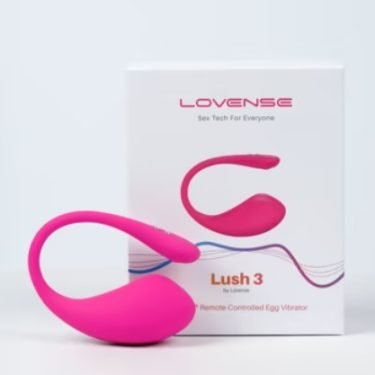 Lovense Lush 3 Wireless Pink Best Vibrator India — app control vibrator