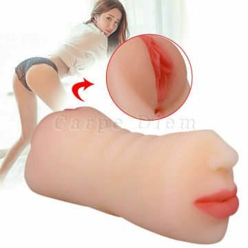 Male Masturbate Oral Mouth Vagina Pocket Pussy — artificial vagina