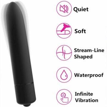Mini Bullet G-Spot Dildo Vagina Clitoris Massager Women — egg vibrator
