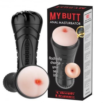 My Butt Anal Flesh Masturbator Sex Toy for Men — anal plug