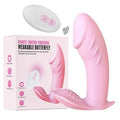 Pink Remote Control Wireless Thrusting Dildo Vibrators Panties for Women — remote control vibrator