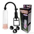 Plastic penis pump With realistic vagina masturbator For Male — penis enlargement pump