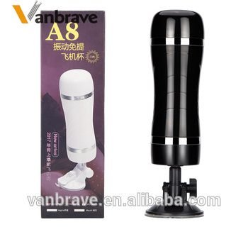 Premium Wall Mounting Pocket Pussi Vagina-Black — male masturbator