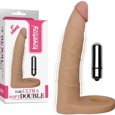 Realistic dildo for double penetration Cock Ring &amp; Beaded Dildo — penis ring