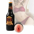 Realistic Premium Beer Bottle Masturbation Cup Stroker Sex Toys — artificial vagina