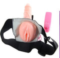 Realistic Strap On Dildo Pussy For Men — male masturbator