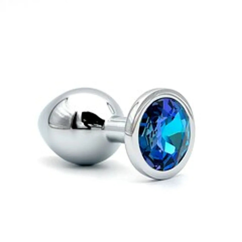 Medium mirror polished steel butt plug