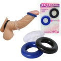 Stay Hard Cock Rings – 3 Piece Set — penis ring
