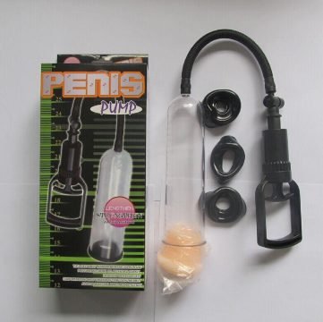 Vacuum Penis Extender Pump High Quality Adult Product With Silicone Pussy Cap — penis enlargement pump