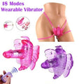Wireless Remote Control Wearable Butterfly Vibrator For Women | Pink — remote control vibrator