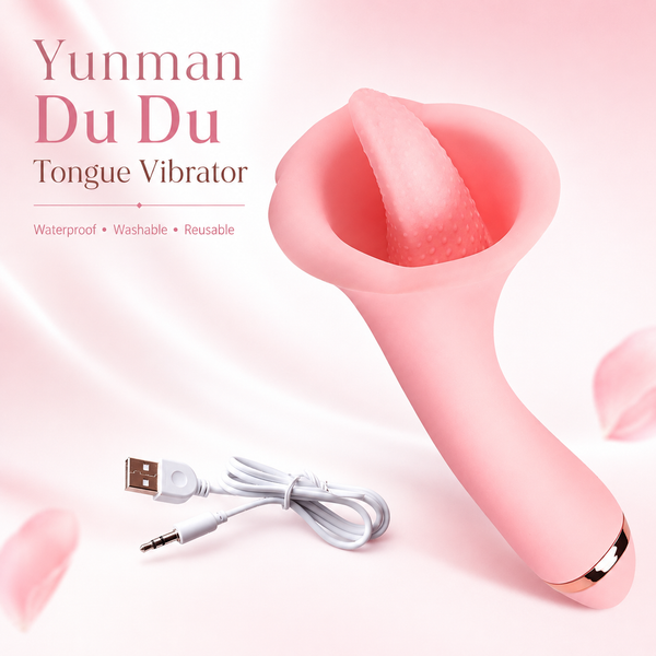Yunman Du Du Tongue Vibrator For Oral Sex For Couple